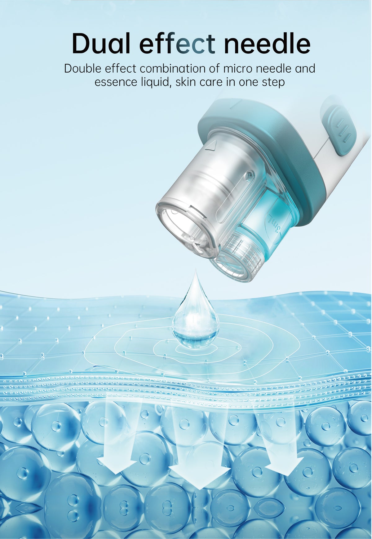 Hydra Pen H6 Advanced Serum Infusion Microneedling Pen with Light Therapy