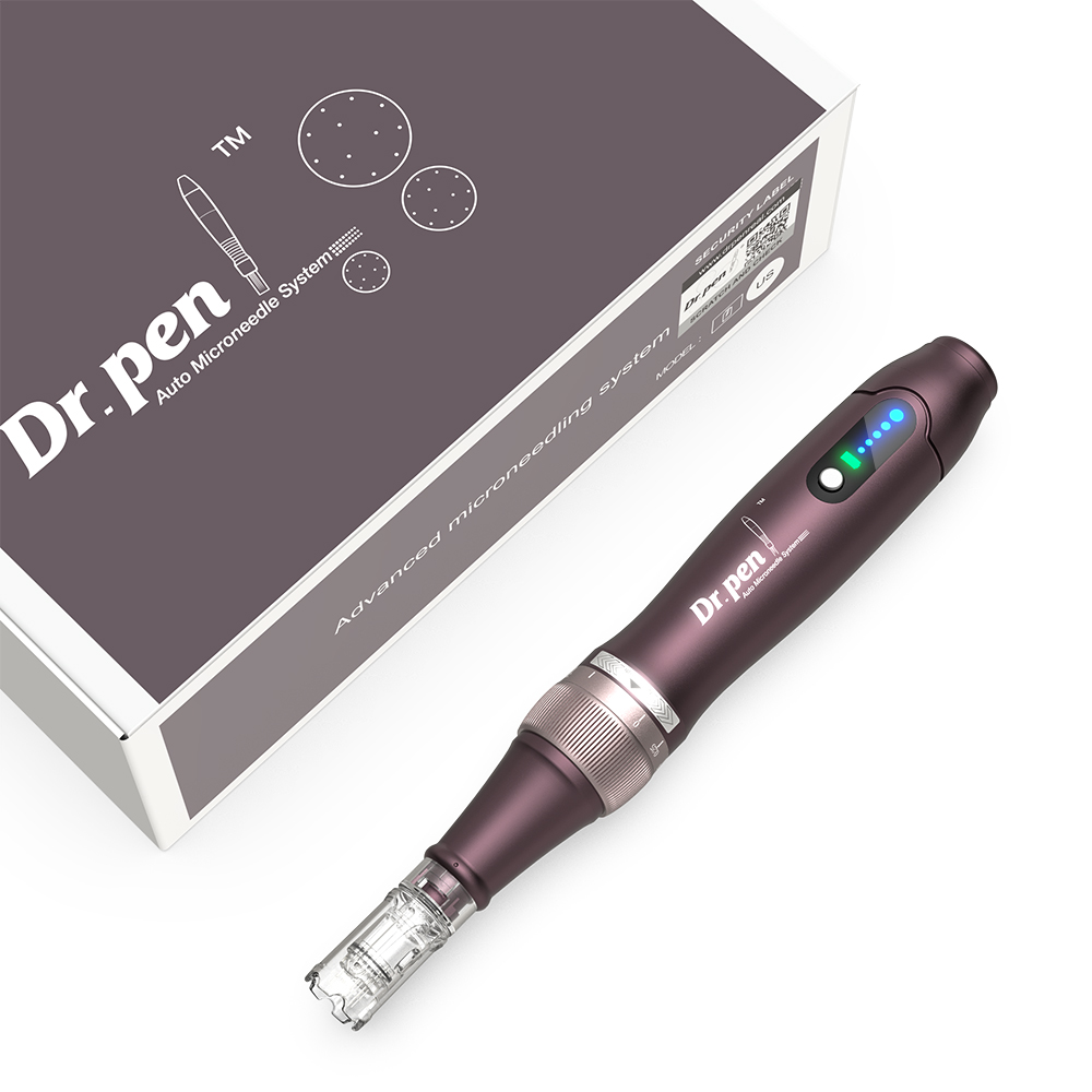 Dr. Pen A10 handpiece and branded box
