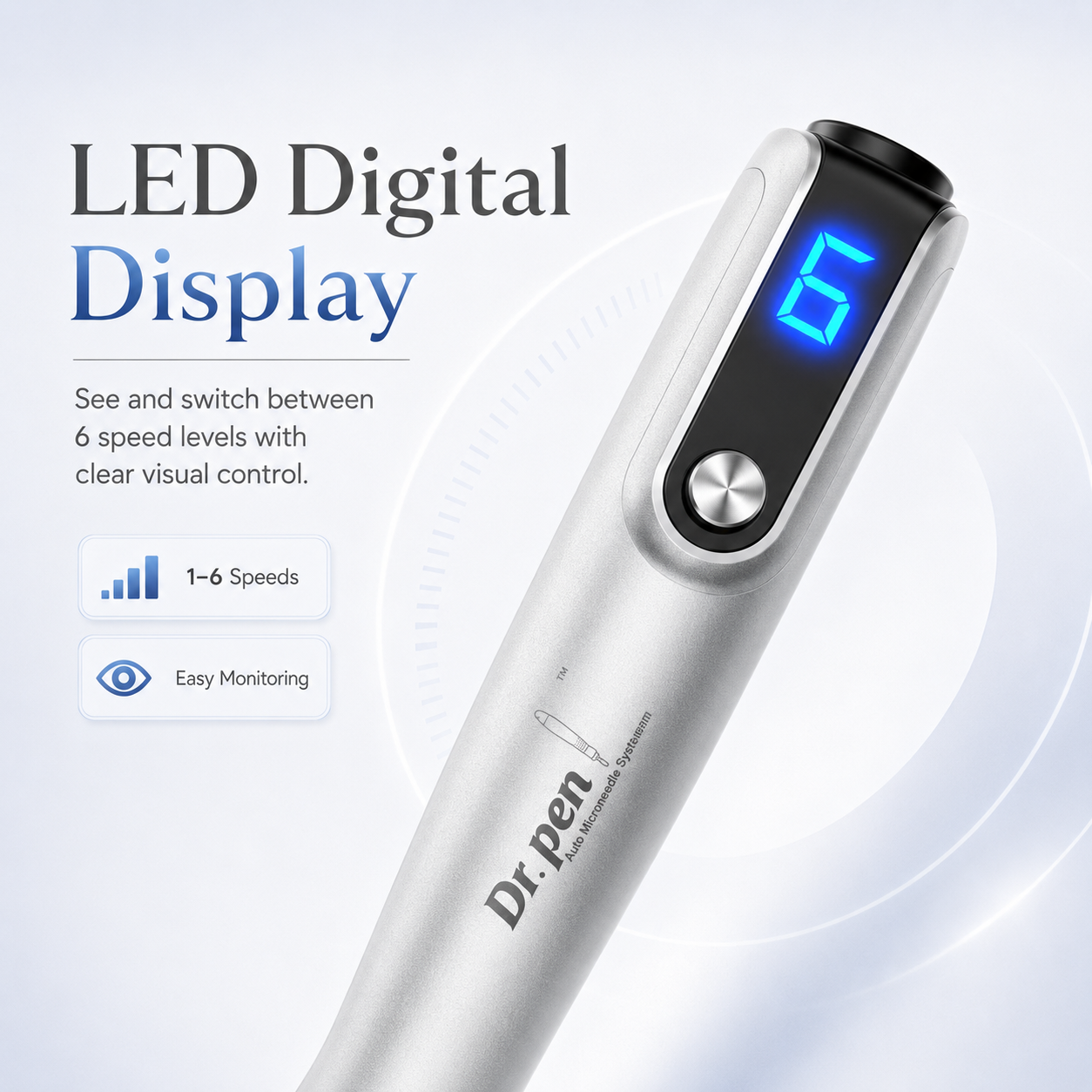 M8S LED screen and speed controls